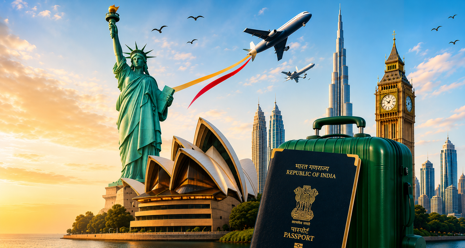 Travel landmarks